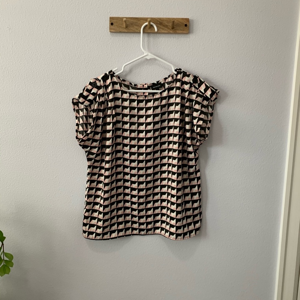 ❗️SALE!! PINK PATTERNED BLOUSE